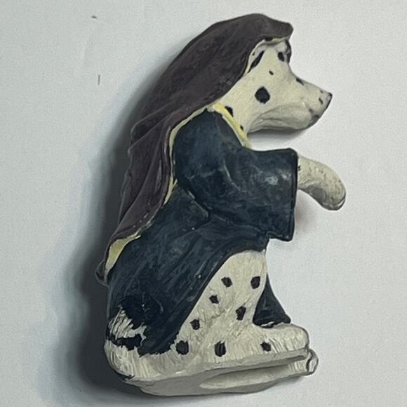 Dogtivity Shepherd Dog Dalmatian Nativity Figurine Resin Christmas Manger Figure - Picture 9 of 16